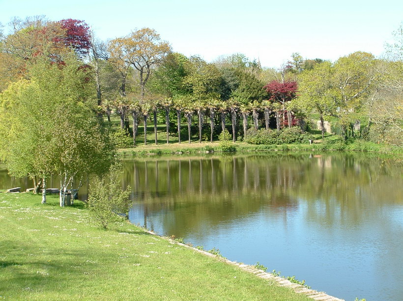 Parc du château de Flamanville
