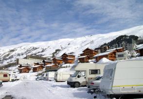 Terrains pour caravaneige